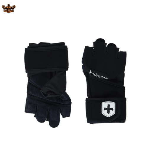 Harbinger Training Grip Wristwrap Weightlifting Gloves