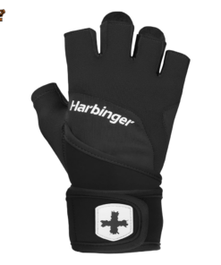 Harbinger Training Grip Wristwrap Weightlifting Gloves