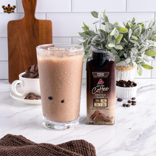 Atkins Mocha Latte Iced Coffee Protein Shake